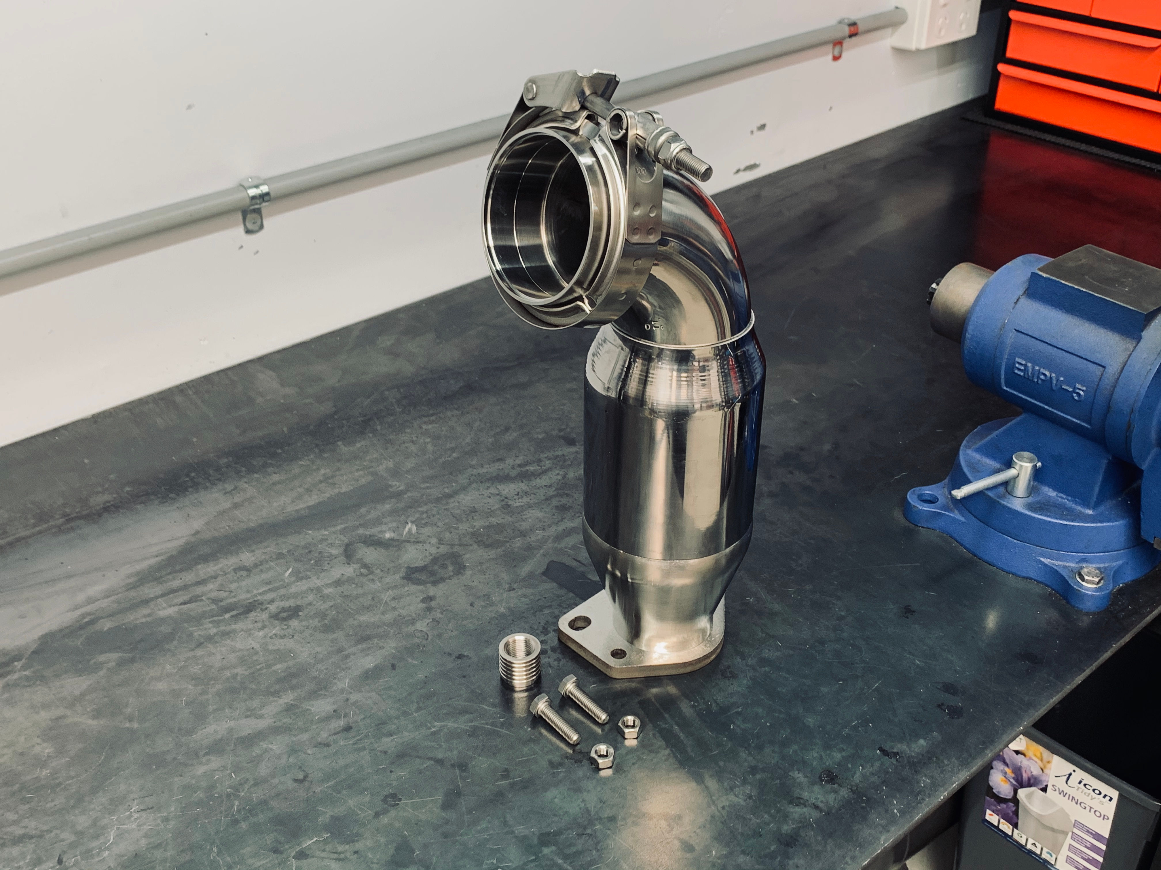 ARI Abarth 124 200cell Downpipe