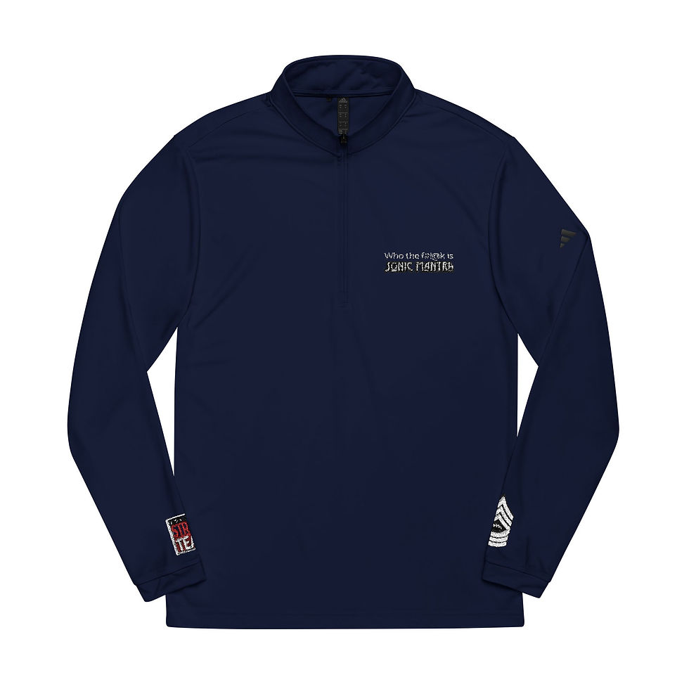 Thumbnail: Sonic Mantra adidas Quarter-Zip Pullover