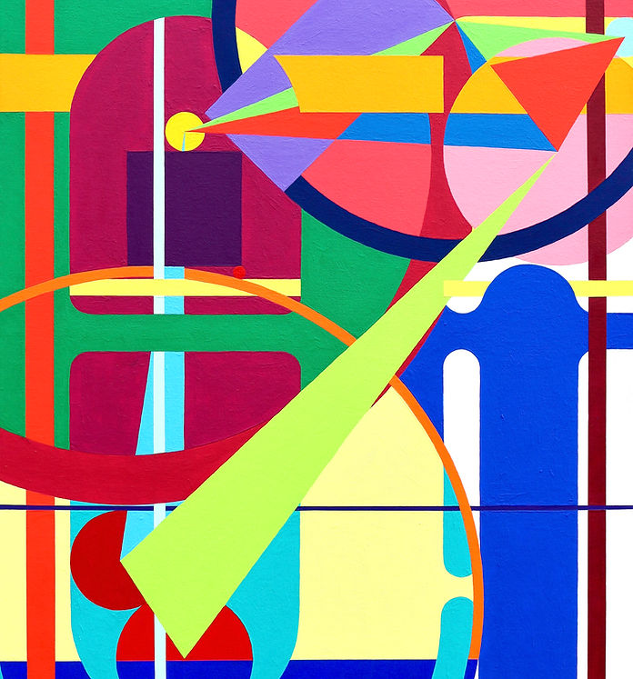 Confiscated Hours - an abstract painting