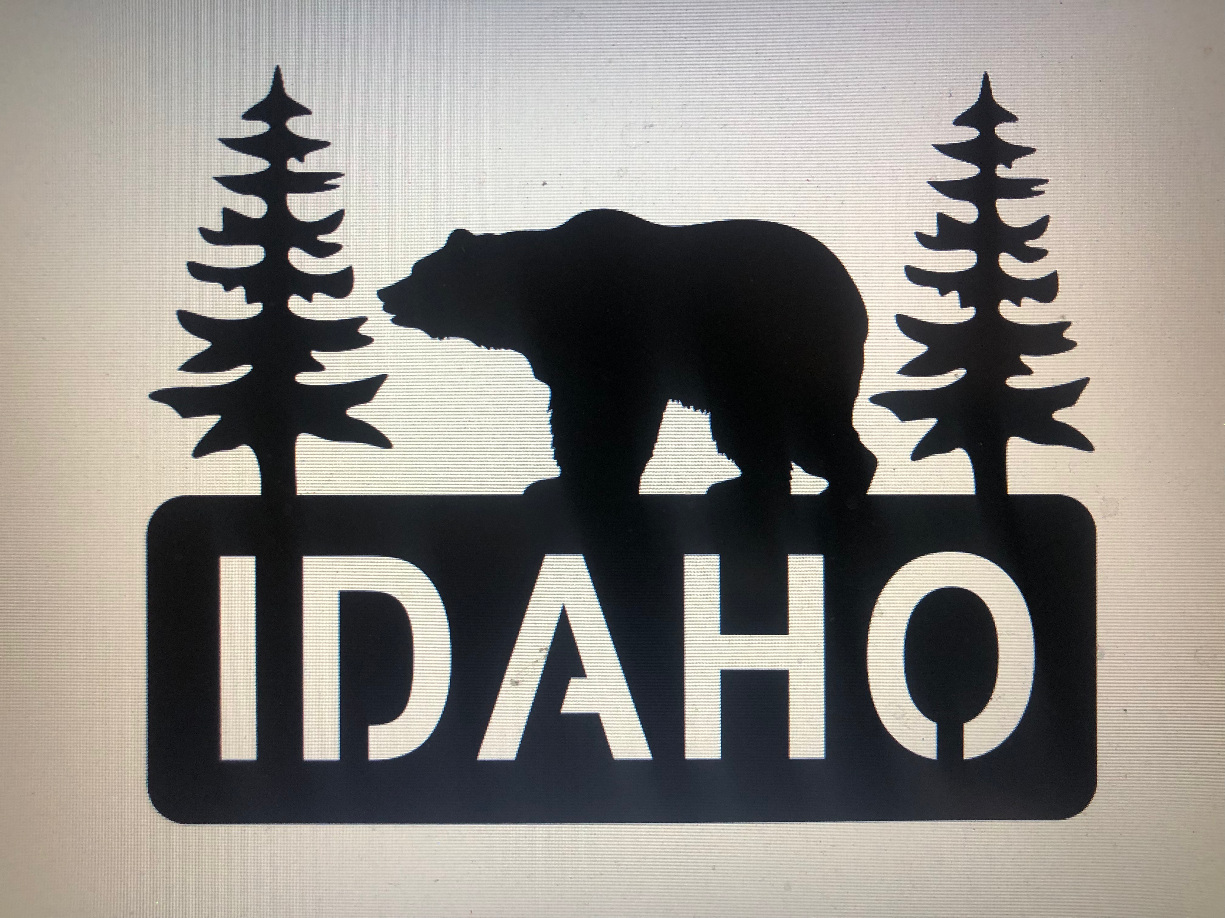 Idaho Bear in Forest (pkg of 4)