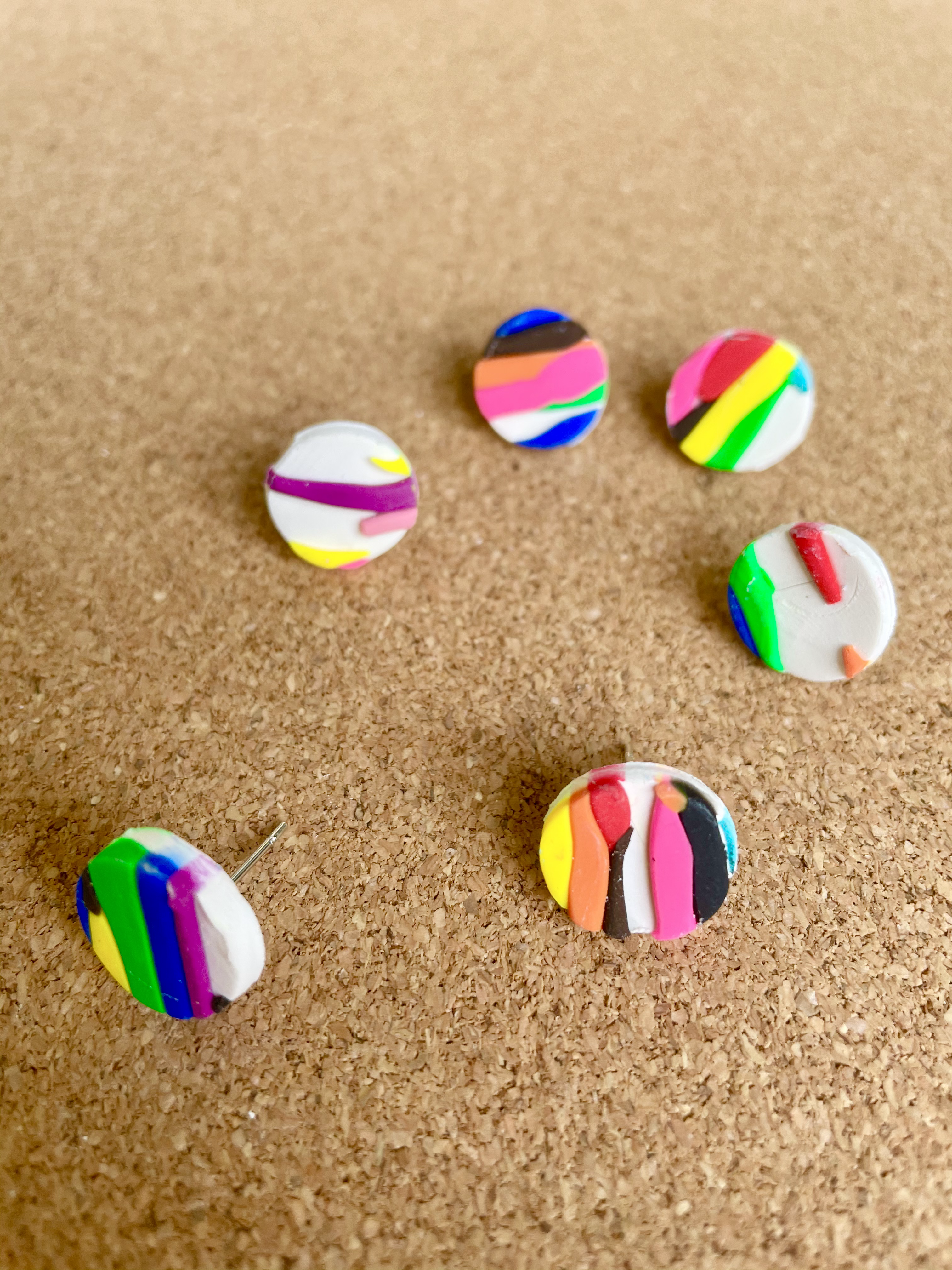 Pride 21 Stud Earrings