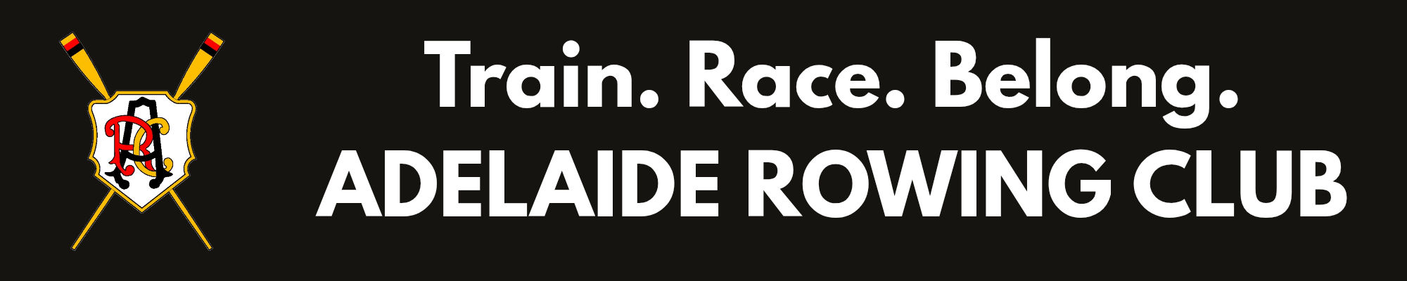 ARC Windscreen Decal - Train. Race. Belong.