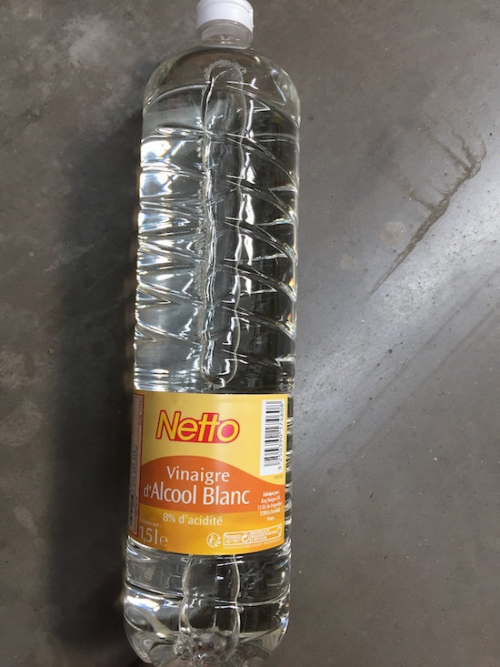 vinaigre d alcool blanc netto 1 5l netto balbigny