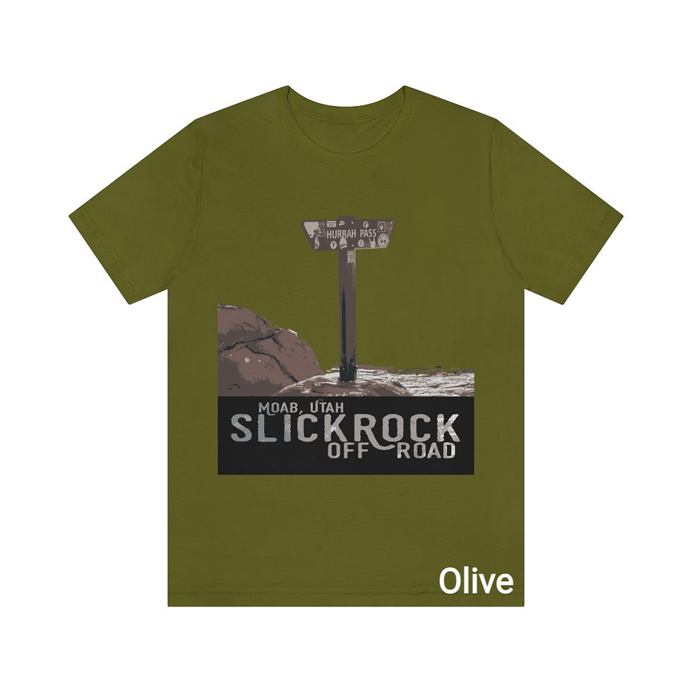 Thumbnail: Hurrah Pass Trail Sign Tee