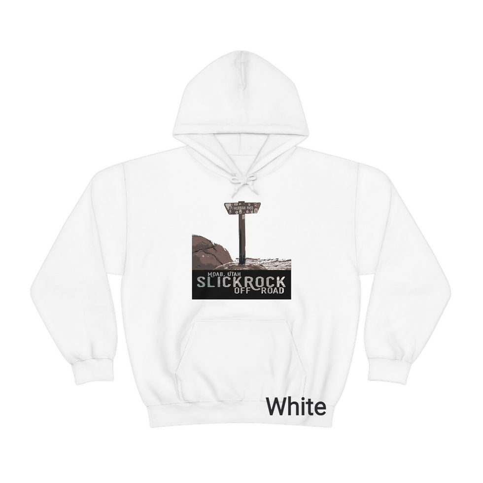 Thumbnail: Hurrah Pass Trail Sign Hoodie