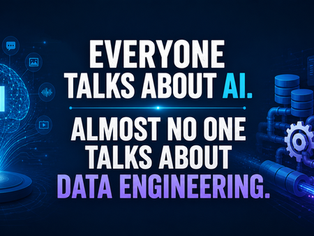 Everyone Talks About AI. Almost No One Talks About Data Engineering