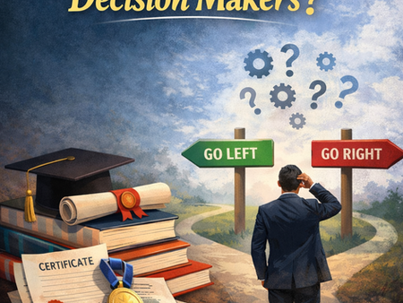 Why Certifications Don’t Build Decision Makers