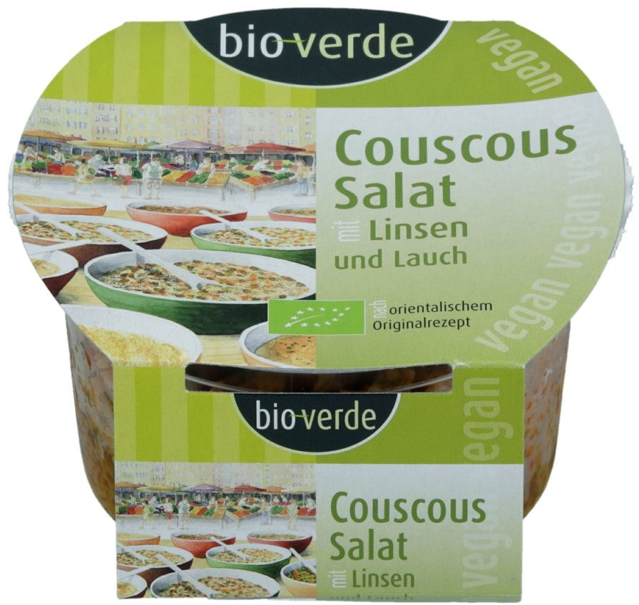 Bio Verde Bio COUSCOUS Salat 125 Gramm