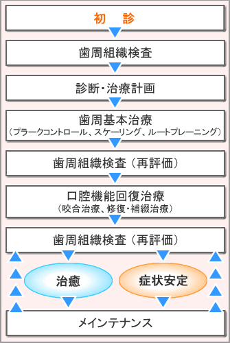 軽・中等度歯周炎の治療法