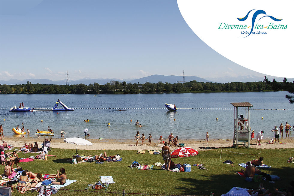 Plage de Divonne les Bains