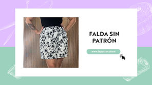 Falda sin patrón