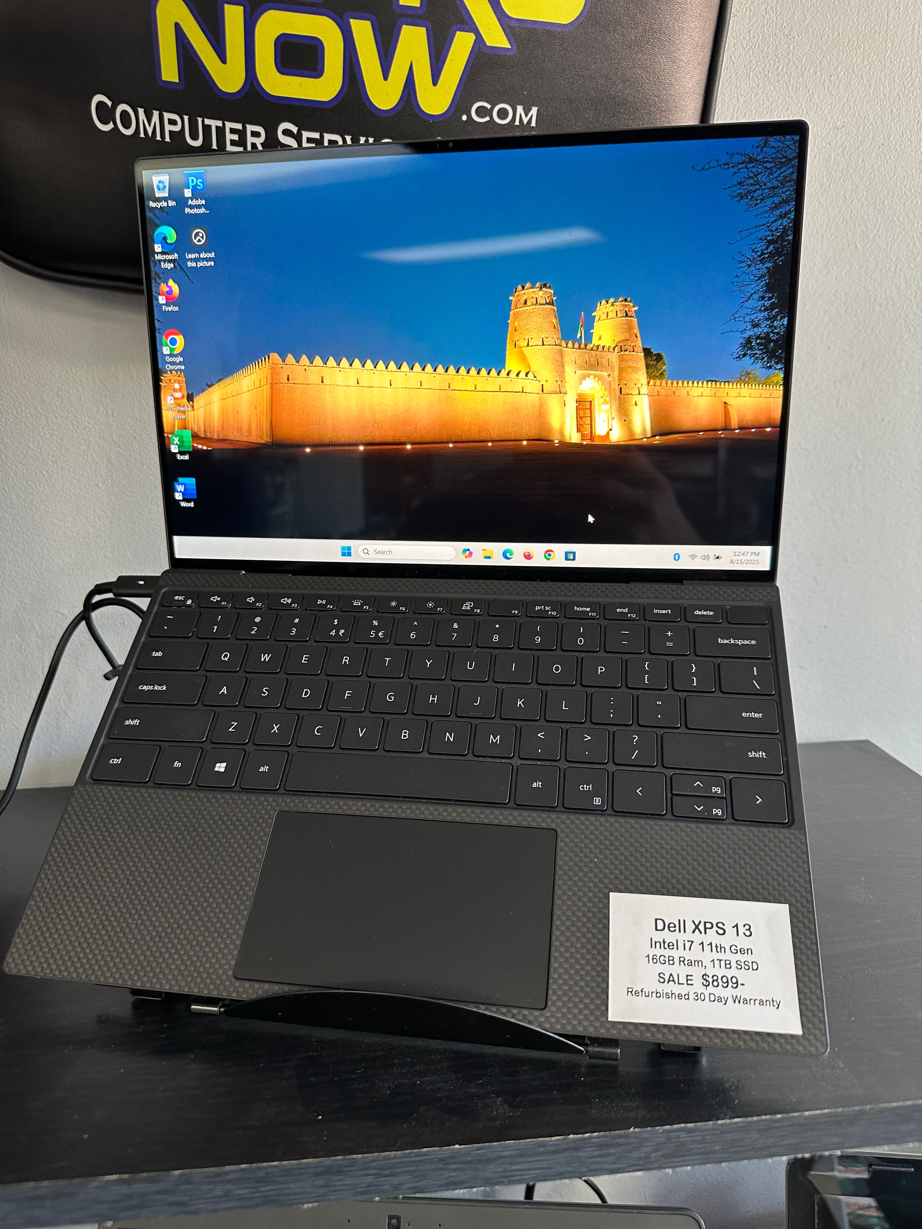 Dell XPS laptop