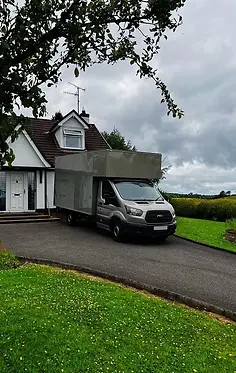 Eipic Removals in northern ireland performing a long distance removal from long term storage to England