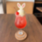 うさぎのいちごフロート