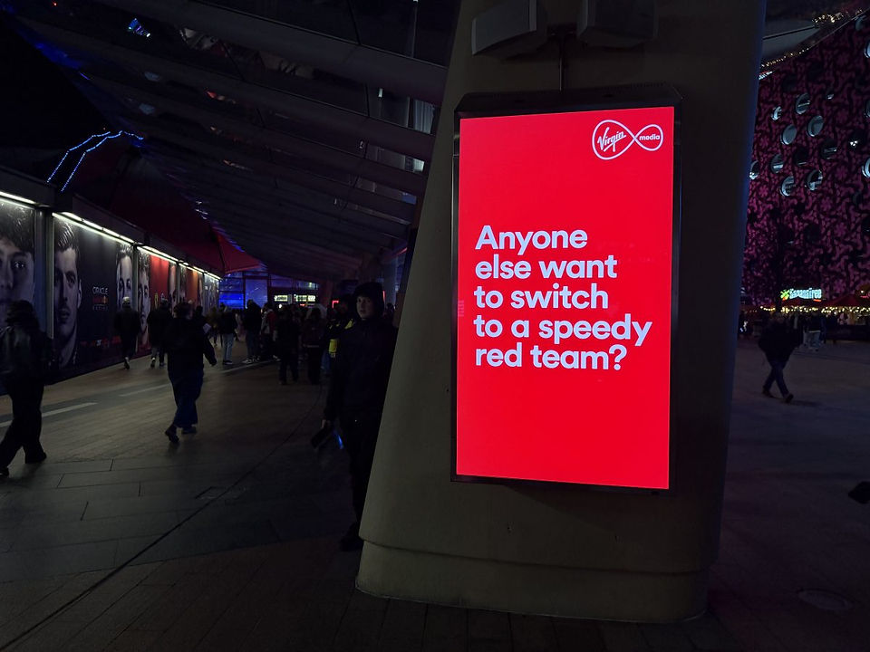 Virgin Media advert