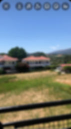 Screenshot from Instagram, showing the Reel editor screen, with image of mountains in the frame.