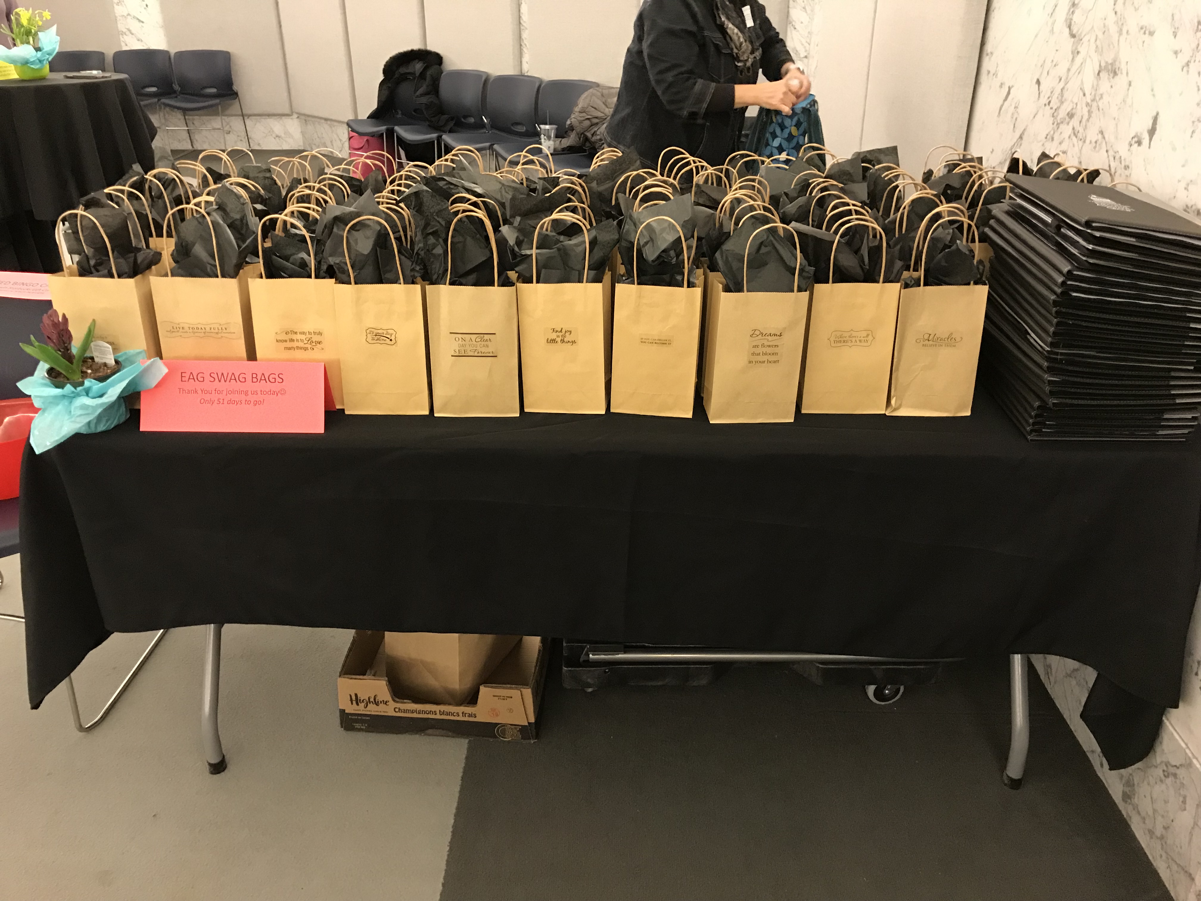EAG Swag Bags