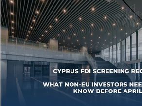 FDI Screening Cyprus 2026: What Non-EU Investors Need to Know | LCK Financial Services