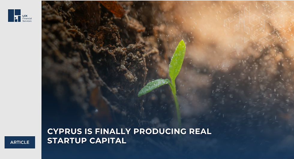 Cyprus Is Finally Producing Real Startup Funding in 2026