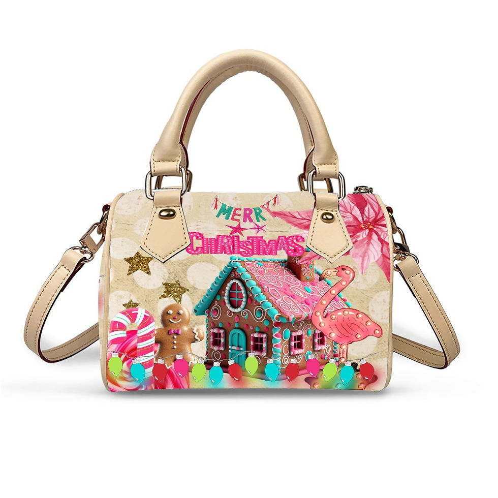 Front of the Jolly Gypsy Bag from the Merry Gypsy Christmas Collection.