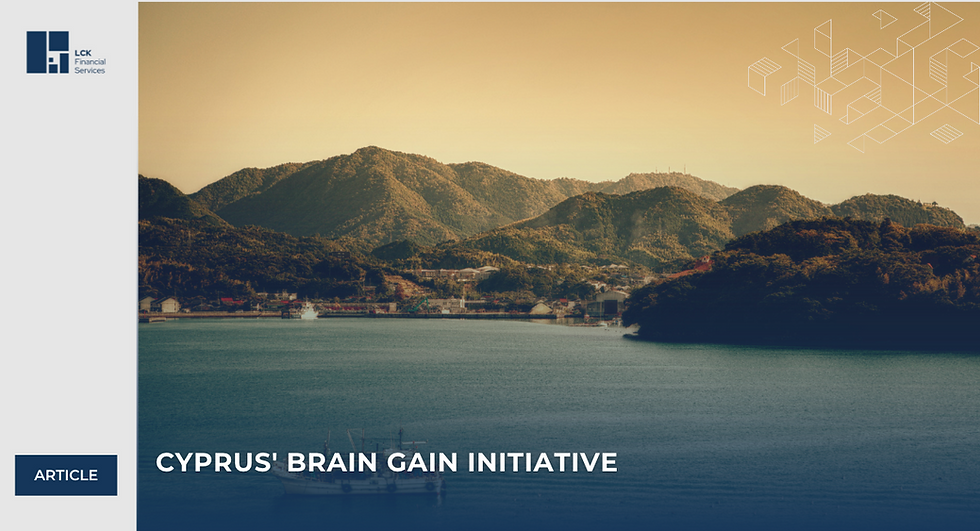 Cyprus' Brain Gain Initiative
