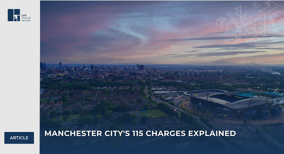 Manchester City's 115 Charges Explained