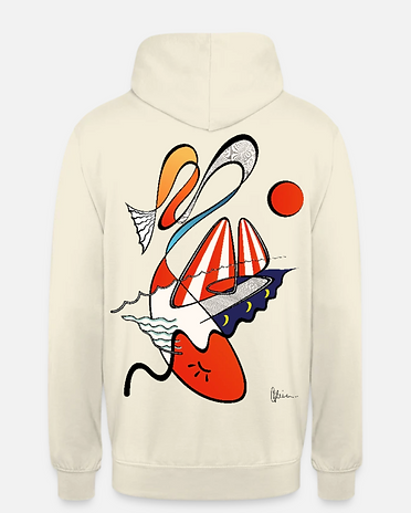 Sweatshirt : Au pays des poissons volants