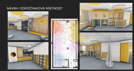 Odpočinková místnost Slunečné třídy 