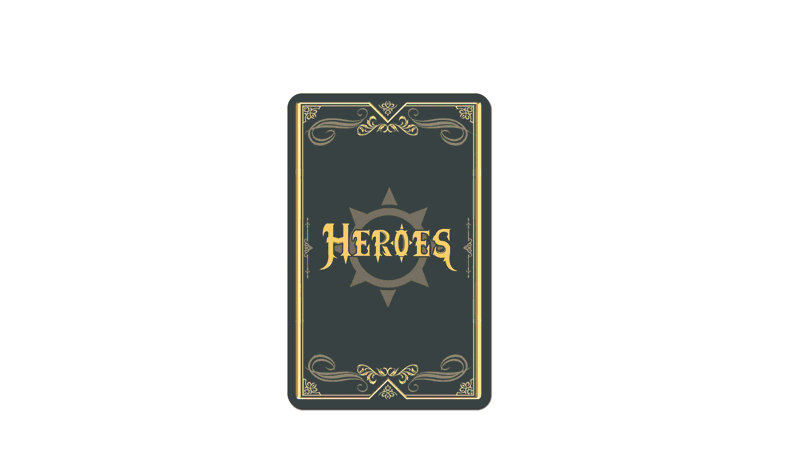 Heroes card