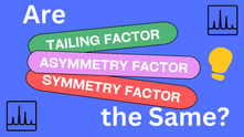 Are the Tailing factor, Symmetry factor, and Asymmetry factor the same?