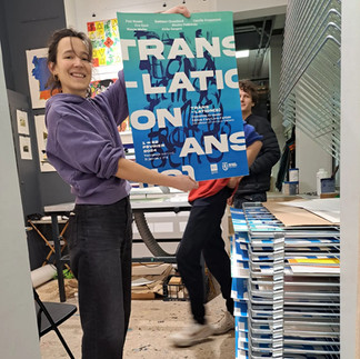 Workshop sérigraphie, Master 2 Edition d'art Livre d'artiste