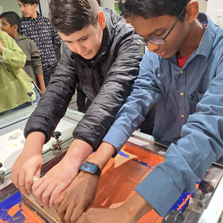 Jeunes en librairie, collège Fauriel