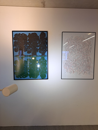 Darya Carrat et Jacques Barry sérigraphies