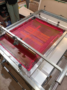 Workshop de sérigraphie Master 2 Edition d'art / Livre d'artiste