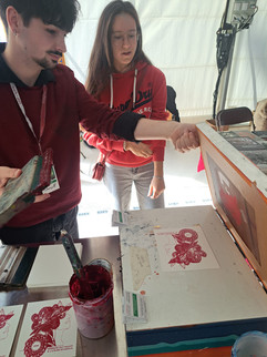 Atelier de sérigraphie