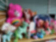 Care bears, my little pony, retrotoys