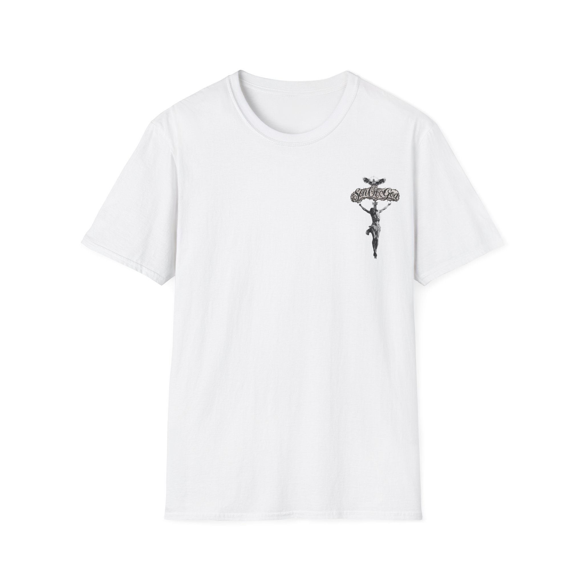 T-Shirt — Vintage Prayer Card Graphic Tee ("A Reza")