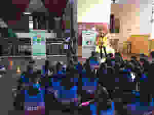 Los alumnos y autoridades, fueron acompañados durante la actividad por el Defensor del Pueblo de Lanus, Alejandro Gorrini