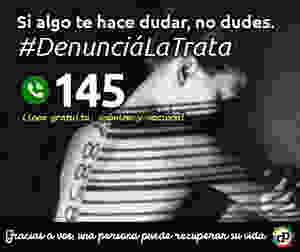 Todos podemos hacer algo para poner fin a la trata de personas.