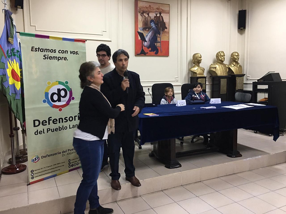 Silvana Recalde, secretaria del Honorable Concejo Deliberante, nos ha acompañado durante la jornada