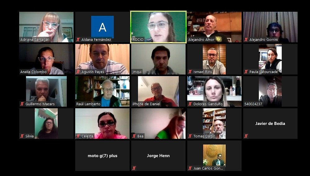 La reunión de ADPRA se realizó en forma remota.