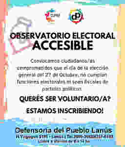 Anotáte como voluntario, te esperamos!