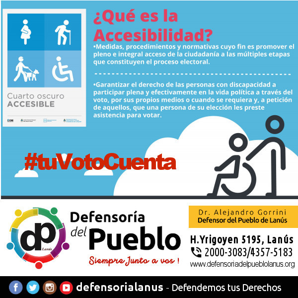 Que es la Accesibilidad Electoral?