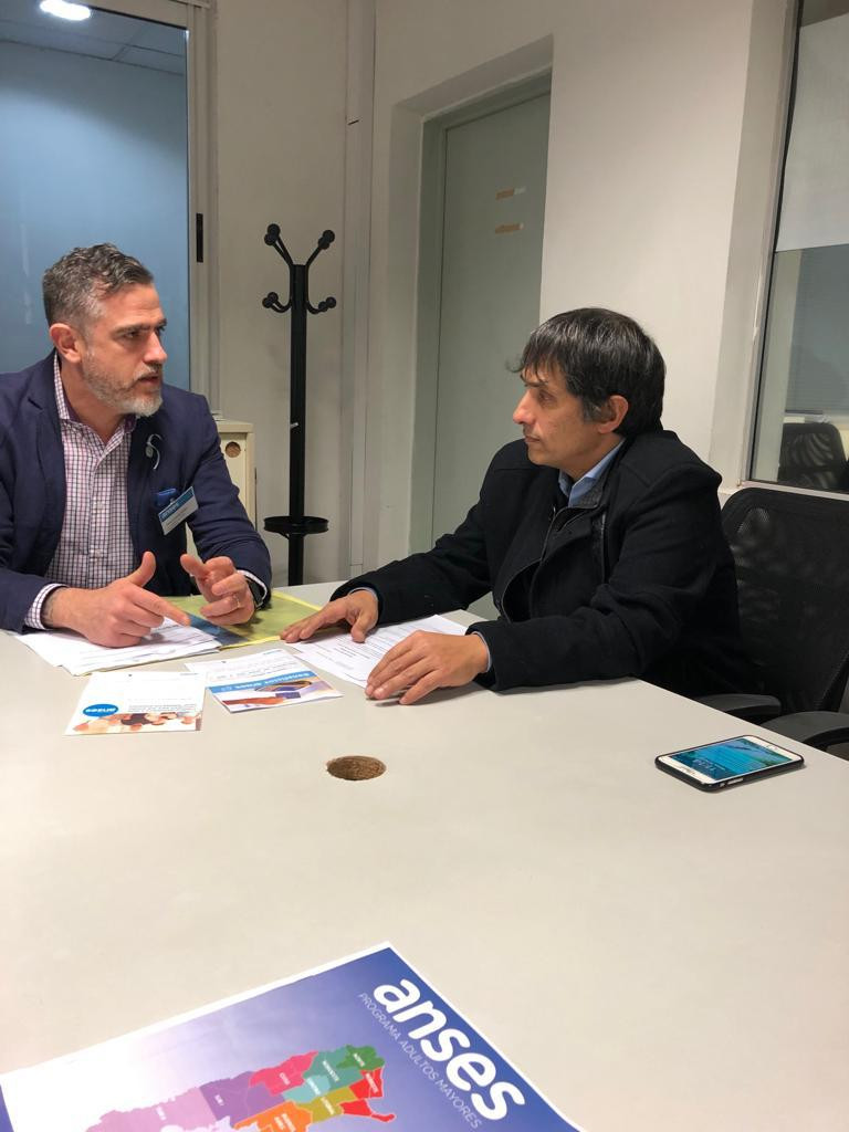 El Defensor del Pueblo de Lanús, Dr. Alejandro Gorrini, se reunió con el gerente de ANSES Lanus, Lic. Christian Urreli, para articular el trabajo que vienen realizando ambas instituciones