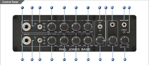 Phil Jones Bass Amp SUITCASE COMPACT BG-400 | Judah Guitar
