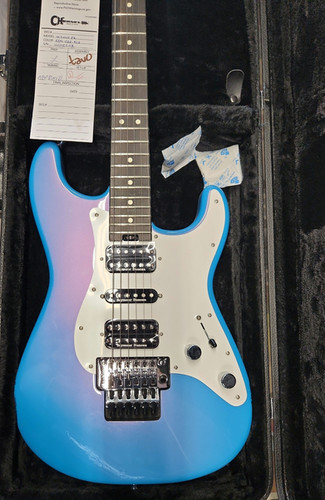 ギター Charvel Pro-Mod So-Cal Robin's Egg Blue Charvel Pro-Mod So-Cal Style 1 HSH FR Electric Guitar