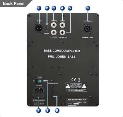 Phil Jones Bass Amp SUITCASE COMPACT BG-400 | Judah Guitar