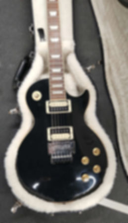 2016 Les Paul Traditional Pro II with Floyd Rose in Ebony Black 