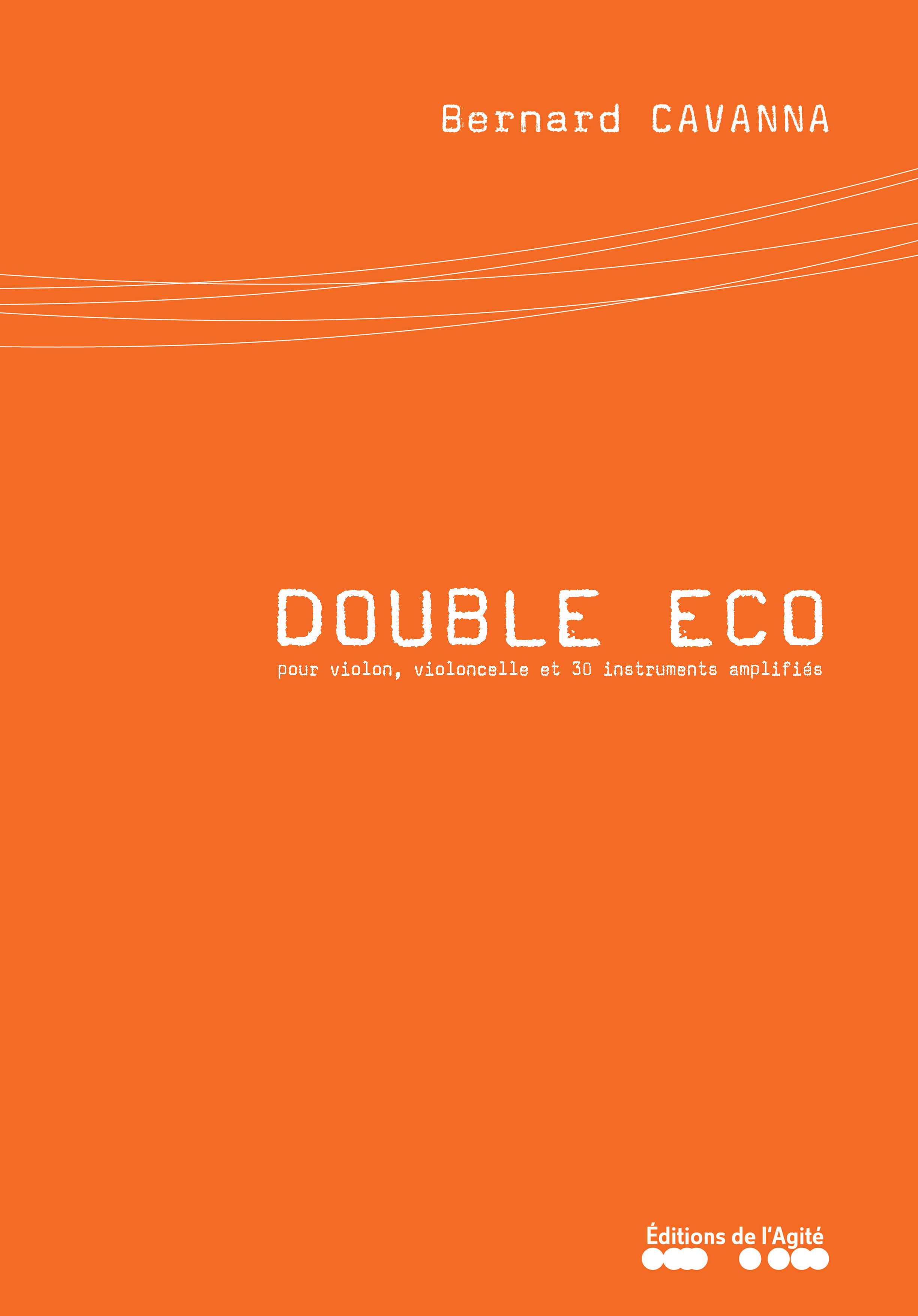 Double-ECO, pour violon, violoncelle et orchestre amplifié