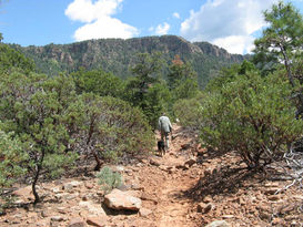 Hiking the Highline Trail